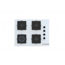 Газовая варочная панель Bosch POP7C2P30O (белый)