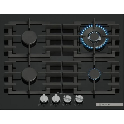 Газовая варочная панель BOSCH PPH6A6I40O (черный) 