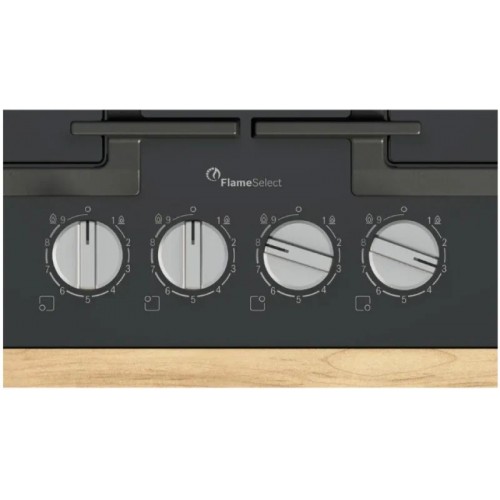 Газовая варочная панель BOSCH PPH6A6I40O (черный) 4