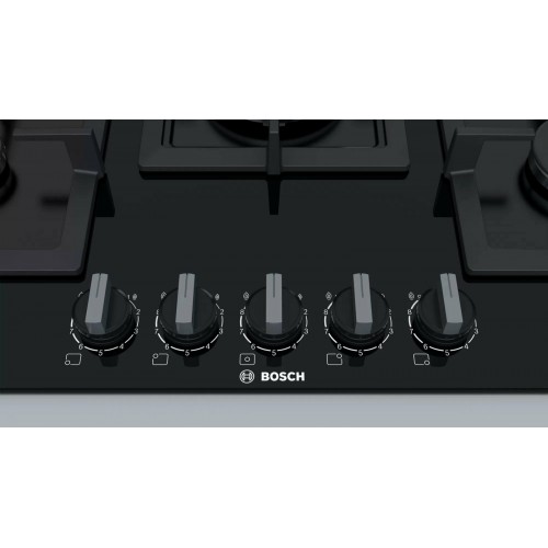 Газовая варочная панель Bosch PPQ7A6B20 (черный) 1