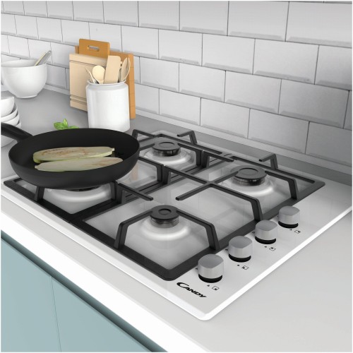 Газовая варочная панель Candy CHG6LW (белый) 5