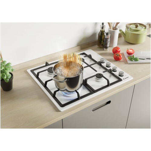 Газовая варочная панель Candy CHG6LW (белый) 8