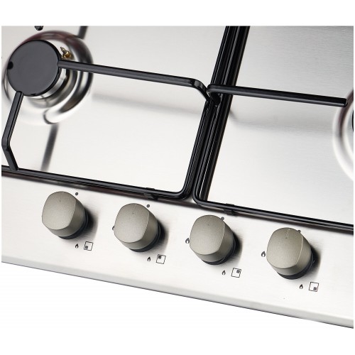 Газовая варочная панель Candy CHW6BRX (серебристый) 7