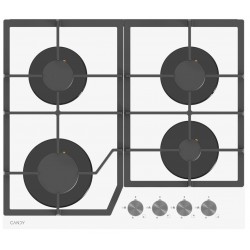 Газовая варочная панель Candy CHXG64CNW (белый)