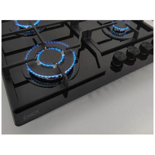 Газовая варочная панель Candy CHXG64CWB (черный) 5