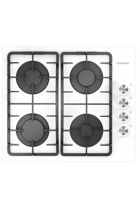 Газовая варочная панель DARINA 1T1 BGC341 12 W (белый) 