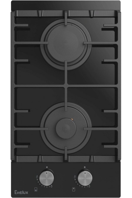 Газовая варочная панель Evelux HEG 300 BG (черный) 