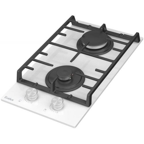 Газовая варочная панель Evelux HEG 300 WG (белый) 2