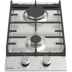 Газовая варочная панель Evelux HEG 300 X (нержавеющая сталь)