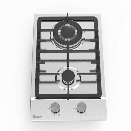 Газовая варочная панель Evelux HEG 330 X (нержавеющая сталь) 