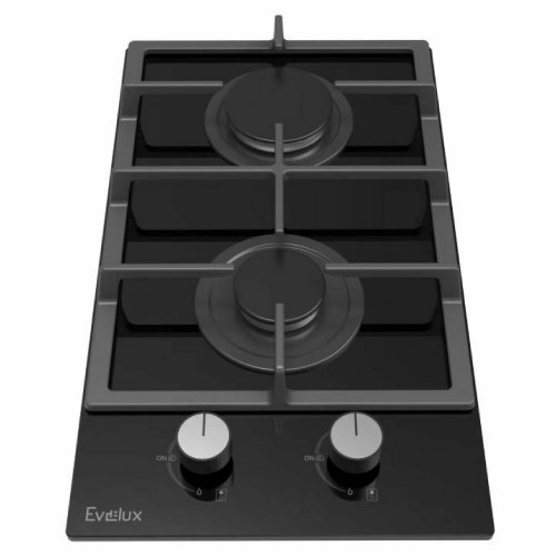 Газовая варочная панель EVELUX HEG 360 BG (черный) 1