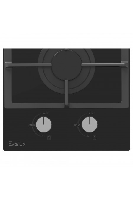 Газовая варочная панель EVELUX HEG 360 BG (черный) 3