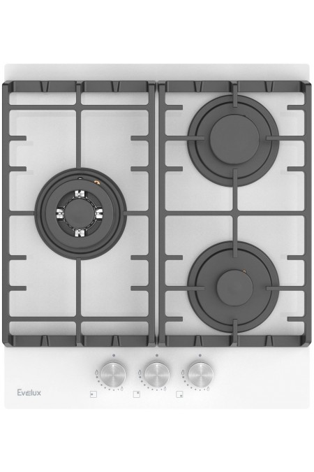 Газовая варочная панель Evelux HEG 450 WG (белый) 