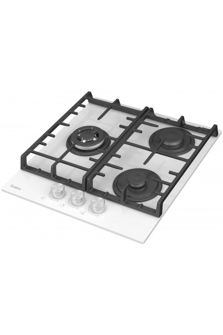 Газовая варочная панель Evelux HEG 450 WG (белый) 1