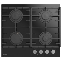 Газовая варочная панель Evelux HEG 600 BG (черный)