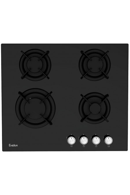 Газовая варочная панель Evelux HEG 605 BG (черный) 