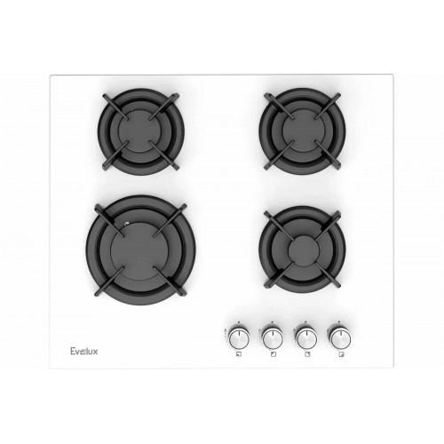 Газовая варочная панель Evelux HEG 605 WG (белый) 