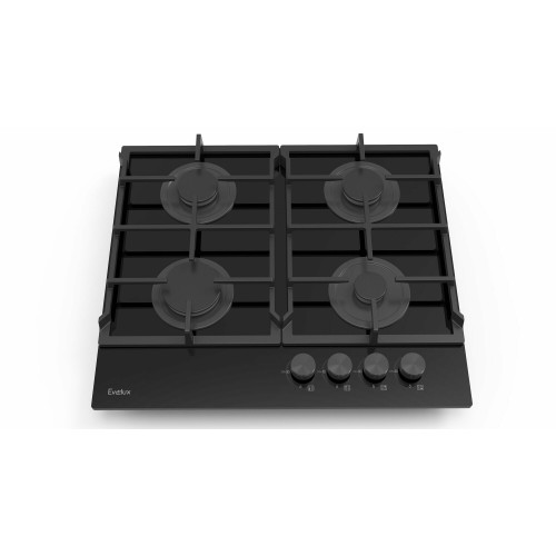 Газовая варочная панель Evelux HEG 615 BG (черный) 1