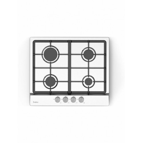 Газовая варочная панель Evelux HEG 633 X (нержавеющая сталь) 