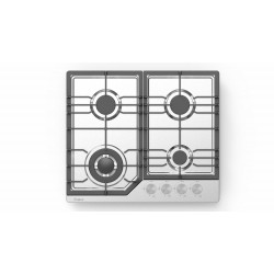 Газовая варочная панель Evelux HEG 638 X (нержавеющая сталь)