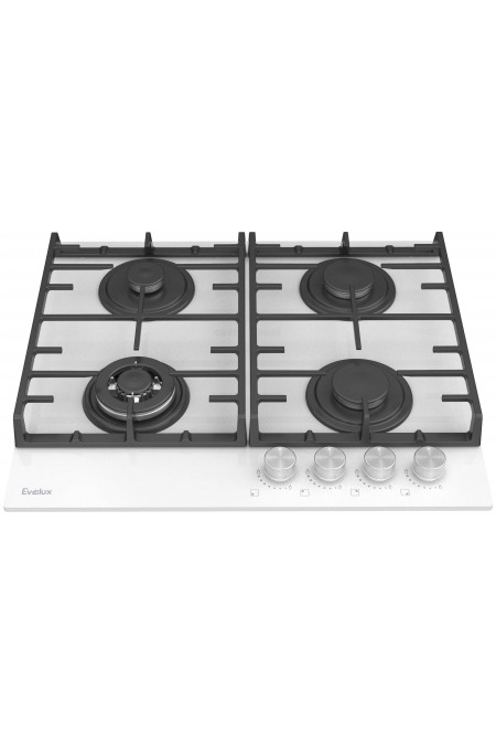 Газовая варочная панель Evelux HEG 650 WG (белый) 1