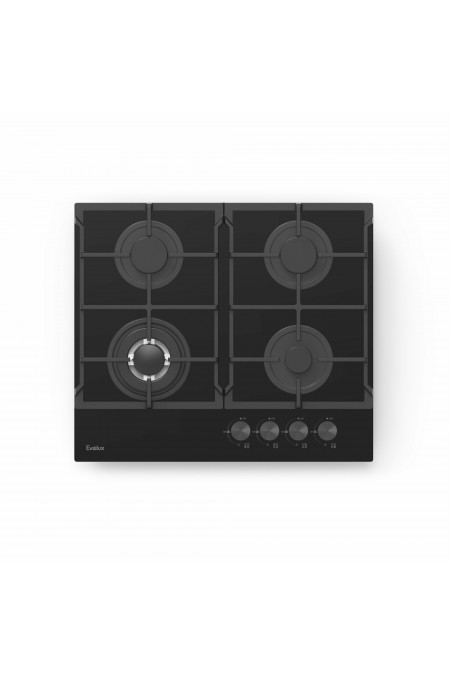 Газовая варочная панель Evelux HEG 675 BG (черный) 