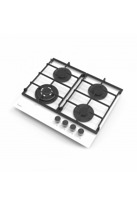 Газовая варочная панель Evelux HEG 675 WG (белый) 1