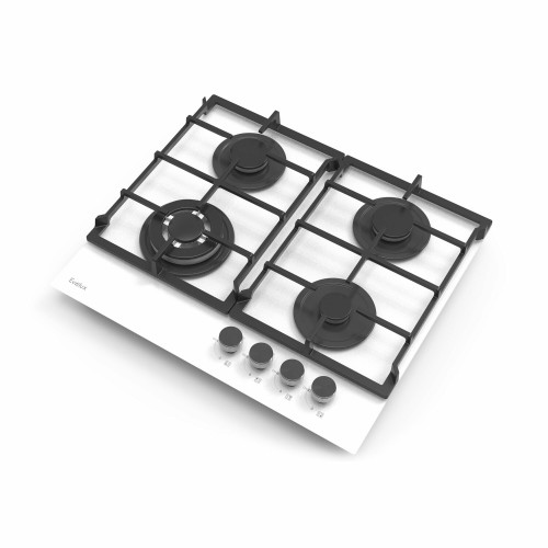 Газовая варочная панель Evelux HEG 675 WG (белый) 2