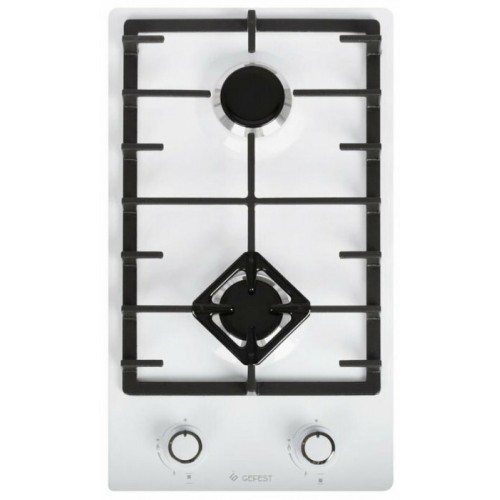Газовая варочная панель GEFEST ПВГ 1002 (белый) 