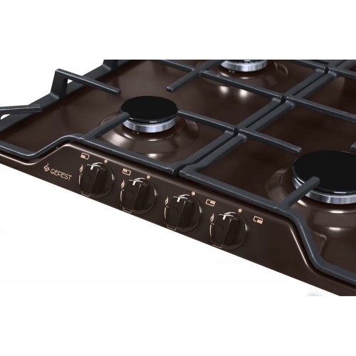Газовая варочная панель GEFEST ПВГ 1212 К7 (коричневый) 2
