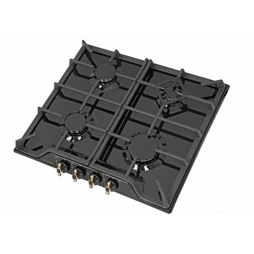 Газовая варочная панель GEFEST ПВГ 1212 К83 (черный с рисунком ретро) 6