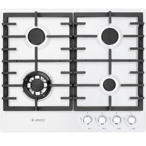 Газовая варочная панель GEFEST ПВГ 1214-01 (белый) 