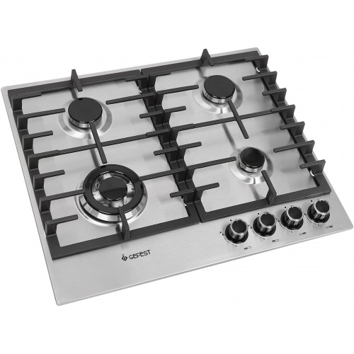 Газовая варочная панель GEFEST ПВГ 1214-01 К5 (нержавеющая сталь) 