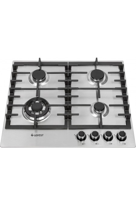 Газовая варочная панель GEFEST ПВГ 1214-01 К5 (нержавеющая сталь) 1