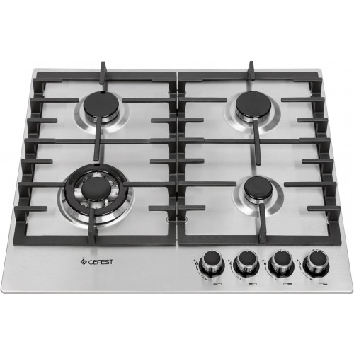 Газовая варочная панель GEFEST ПВГ 1214-01 К5 (нержавеющая сталь) 1