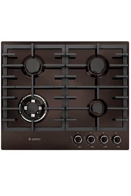 Газовая варочная панель GEFEST ПВГ 1214-01 К7 (коричневый) 