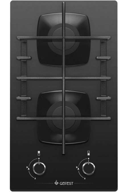 Газовая варочная панель GEFEST ПВГ 2002 (черный) 
