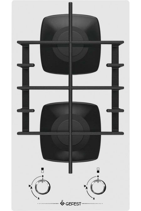Газовая варочная панель GEFEST ПВГ 2002 К12 (белый) 