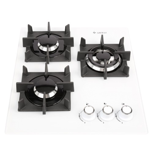 Газовая варочная панель GEFEST ПВГ 2100-02 K32 (белый) 1
