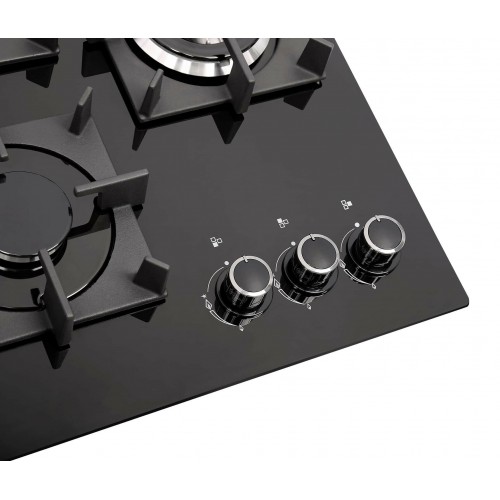Газовая варочная панель Gefest ПВГ 2100-02 К33 (черный) 1