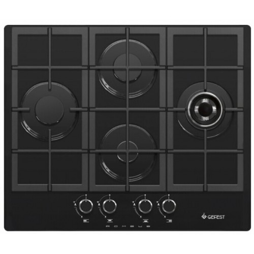 Газовая варочная панель GEFEST ПВГ 2231-01 Р3 (черный) 