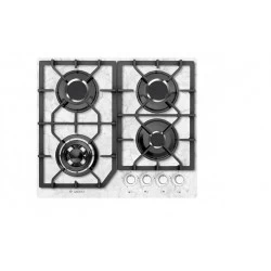 Газовая варочная панель GEFEST ПВГ 2232-01 К152 (белый мрамор)