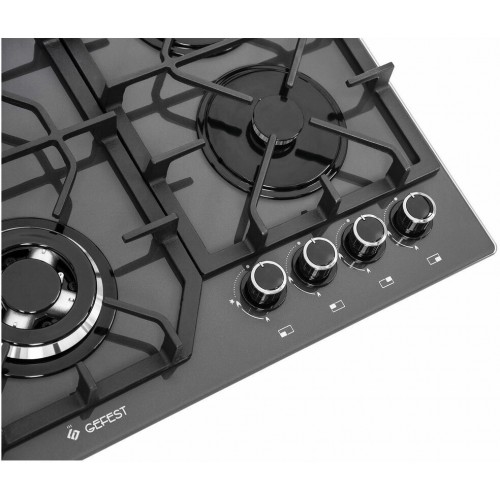 Газовая варочная панель GEFEST ПВГ 2232-01 К56 (серый) 2