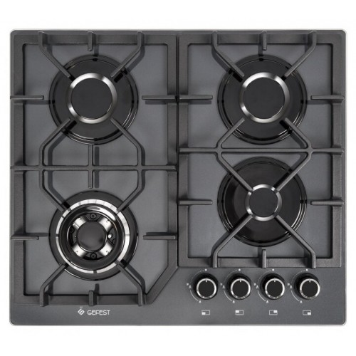 Газовая варочная панель GEFEST ПВГ 2232-01 К56 (серый) 4