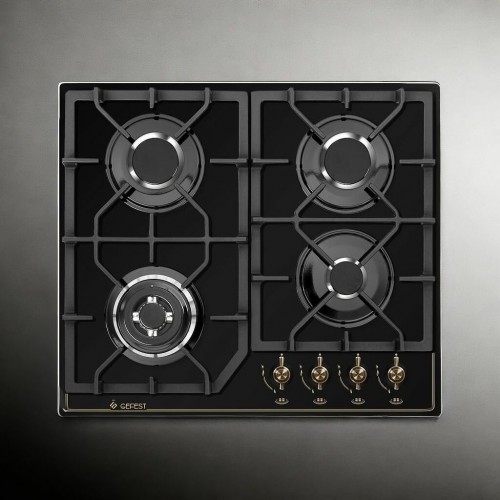 Газовая варочная панель Gefest ПВГ 2232-01 К83 (черный ретро) 1