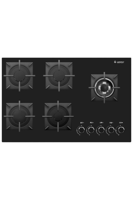 Газовая варочная панель GEFEST ПВГ 2341 К33 (черный) 