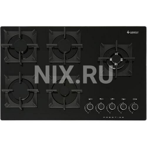 Газовая варочная панель GEFEST ПВГ 2341 К33 (черный) 6