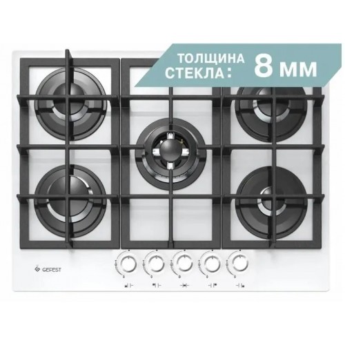 Газовая варочная панель GEFEST ПВГ 2342 К12 (белый) 1