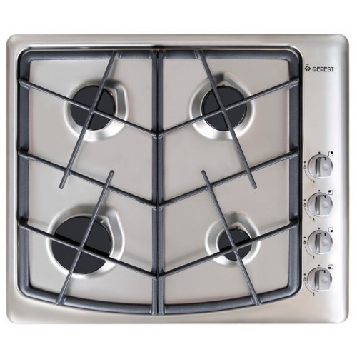 Газовая варочная панель GEFEST СН 1211 К30 (серебристый) 1