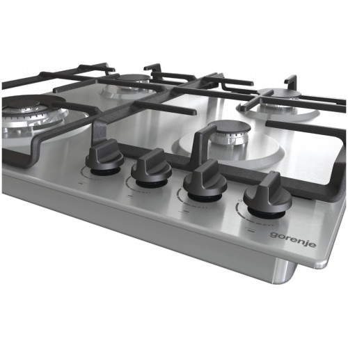 Газовая варочная панель Gorenje GW 641 EBX (серебристый) 2